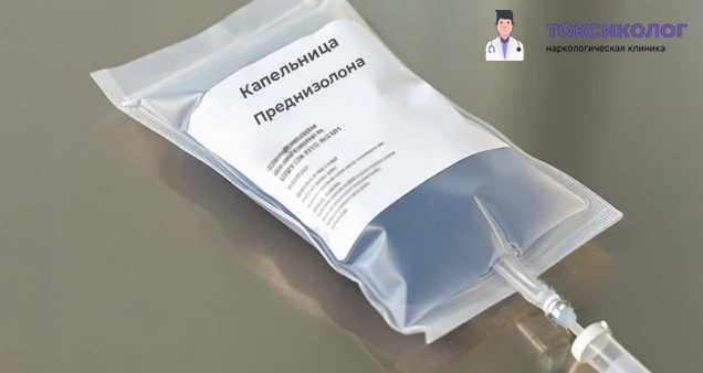 Капельница преднизолона